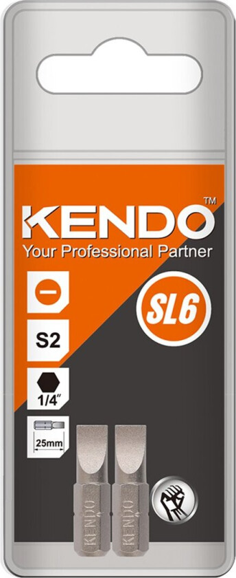 KENDO BITS SL6 2 STK