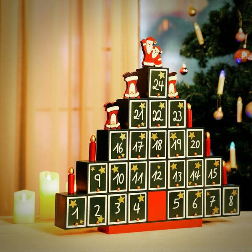 Adventskalender pyramidetre