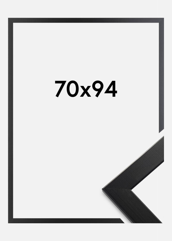 Ramme Trendline Akrylglass Svart 70x94 Cm