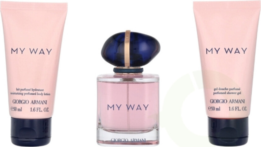 Bilde av My Way Giftset 150 ml Edp Spray 50ml/Body Lotion 50ml/Shower Gel 50ml