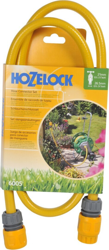 HOZELOCK SLANGETILKOBLINGS SETT FOR SLANGETROMLER