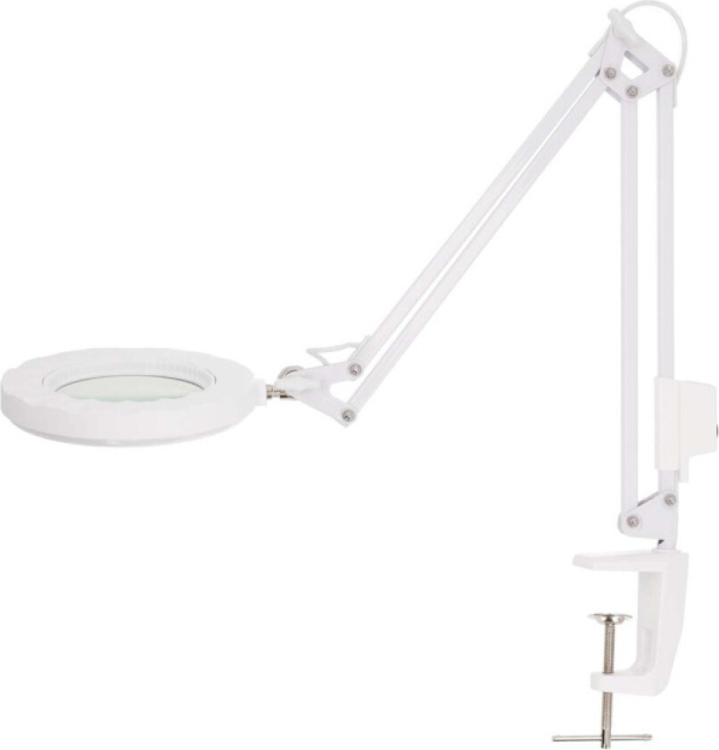 Forstørrelsesbordlampe | Linsestyrke: 3 Diopter | 6500 K | 6 W | 700 lm | Hvit