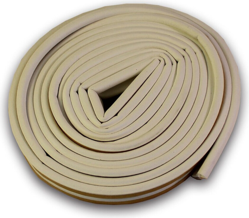 MILLEX TETNINGSLIST 6 MTR P-PROFIL 9X5,5MM HVIT