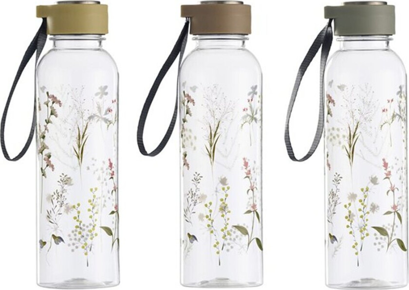 DRIKKEFLASKE 0.5L M/STROPP M/SOMMERPRINT