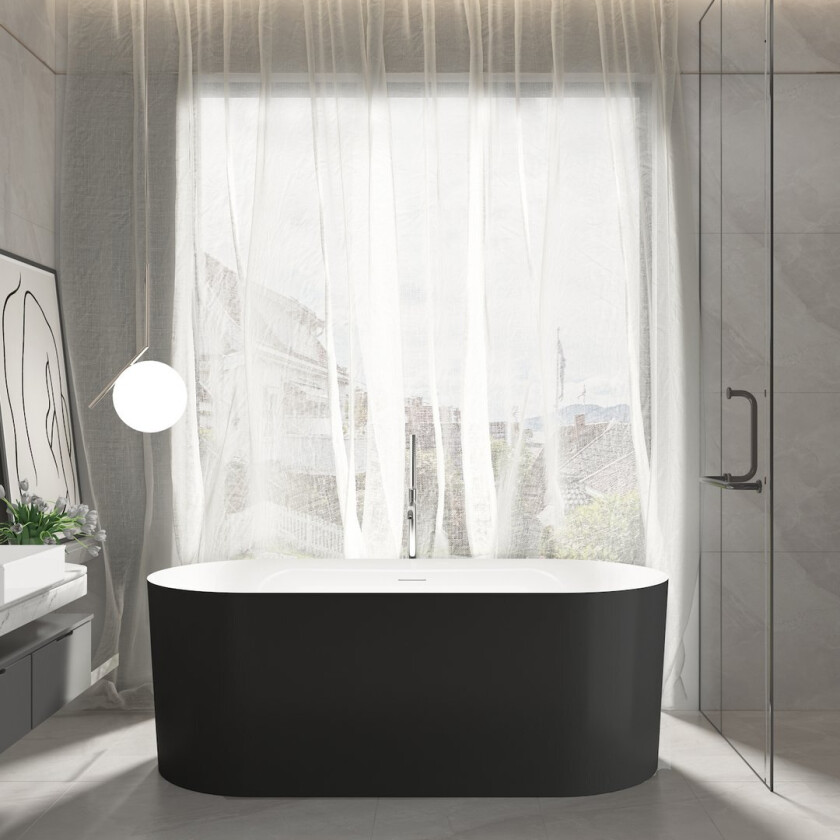 CELESTE MESSINA BADEKAR 166X77 MATT SORT