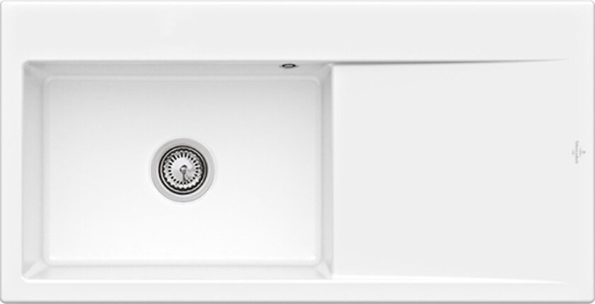 VILLEROY & BOCH SUBWAY STYLE 60 KJØKKENKUM C+ 100X51 CM VENSTRE HVIT ALPIN