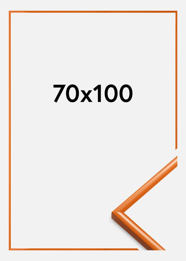 Ramme New Lifestyle Akrylglass Lys Oransje 70x100 Cm