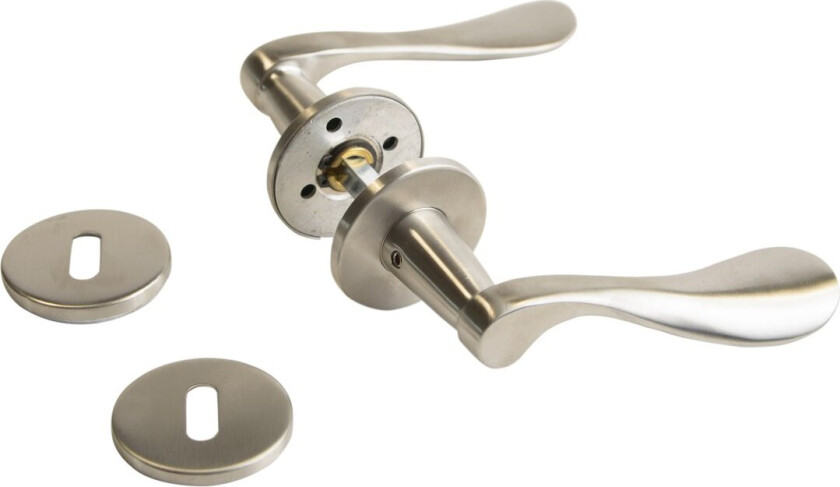 DØRHÅNDTAK BLOKHUS RUSTFRITT STÅL CC30-38MM