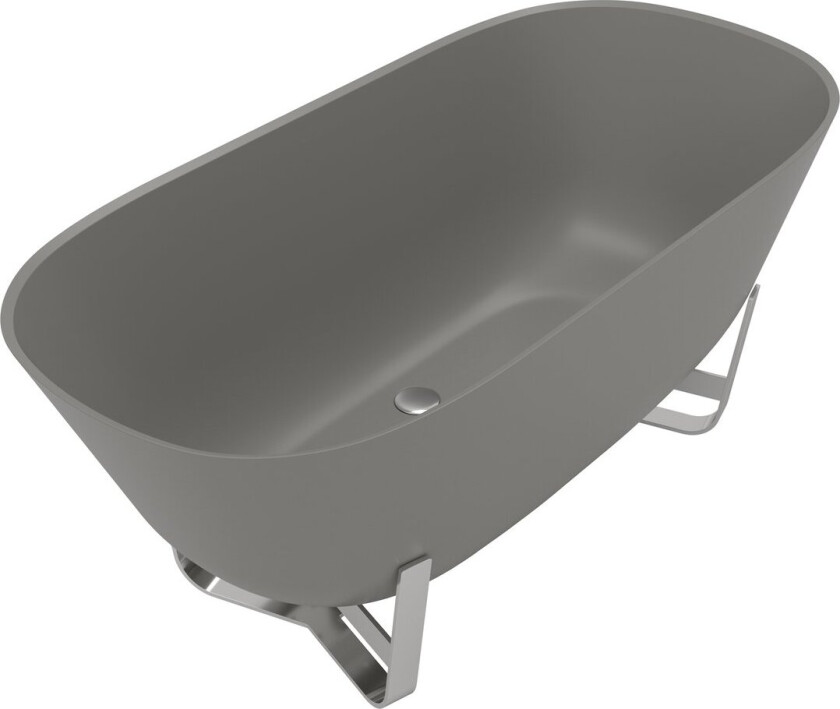 VILLEROY & BOCH ANTHEUS FRITTSTÅENDE BADEKAR 155X75 GREY