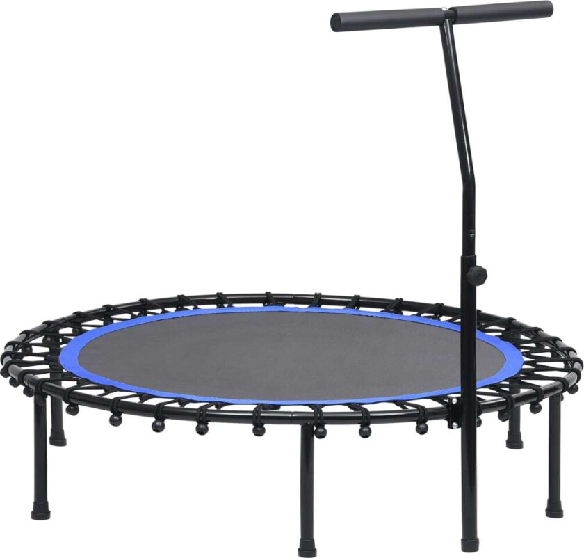 Trim-trampoline med håndtak 122 cm