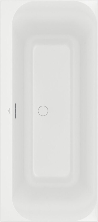 VILLEROY & BOCH LOOP & FRIENDS SQUARE DUO BADEKAR 180X80 FOR INNBYGGING STONE WHITE