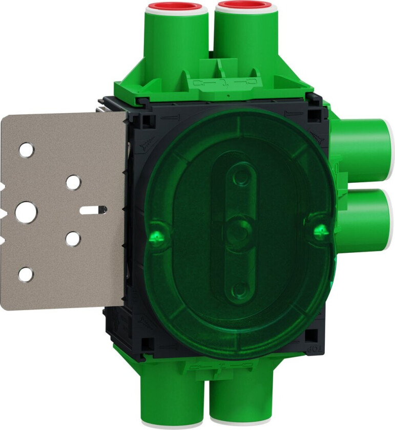 SCHNEIDER VEGGBOKS 1,5M 12MM 6-LØP STENDERFESTE