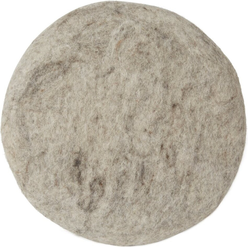 Bilde av HOLMEN DAKOTA SITTEUNDERLAG HVIT D35 ULL POLYESTER