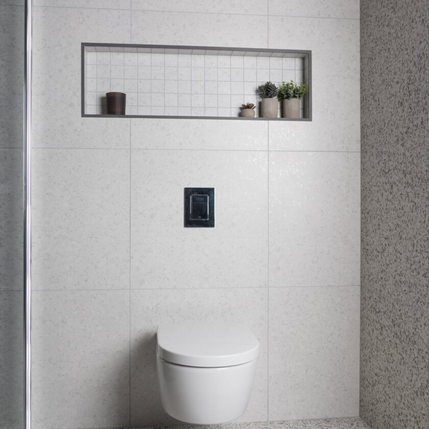 TERRAZZO WHITE 60X60