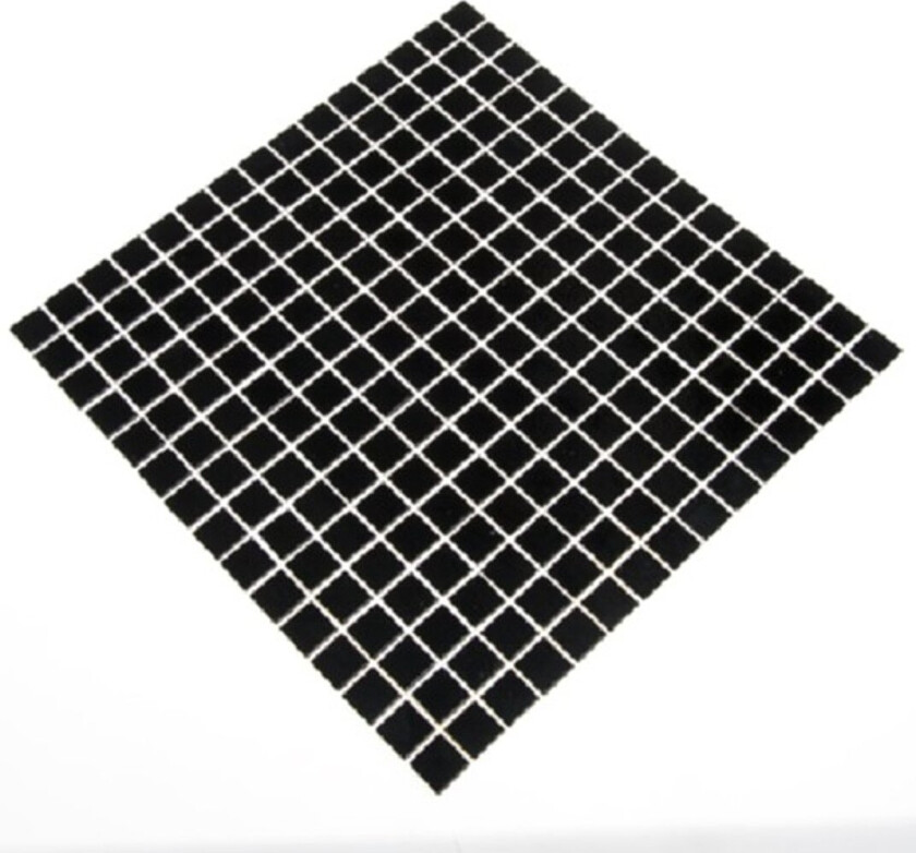GLASS MOSAIC BLACK A20