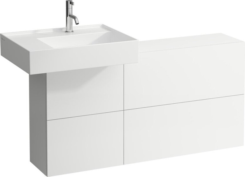 LAUFEN KARTELL SERVANTSKAP 120 CM VENSTRE HVIT MATT