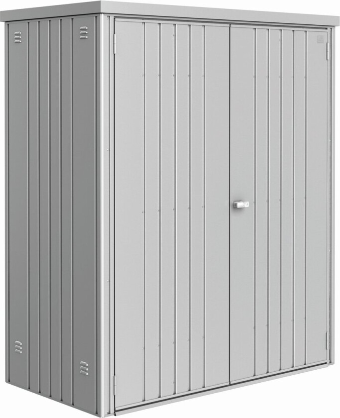 BIOHORT REDSKAPSBOD 150 SØLV METALLIC