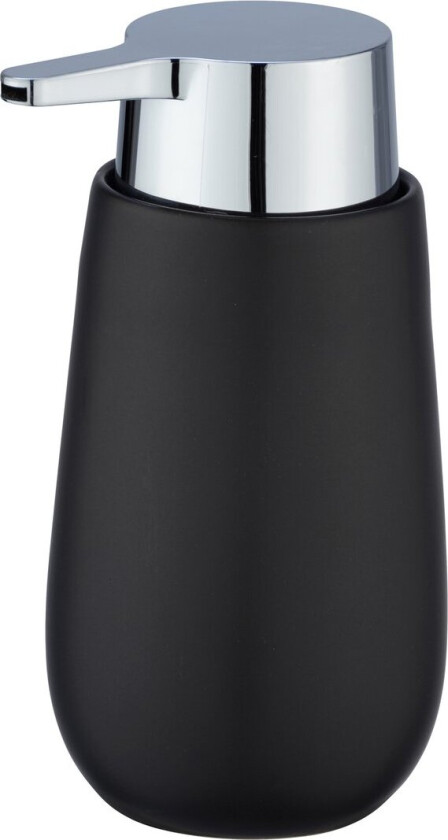 WENKO BADI SÅPEDISPENSER SORT KERAMIKK