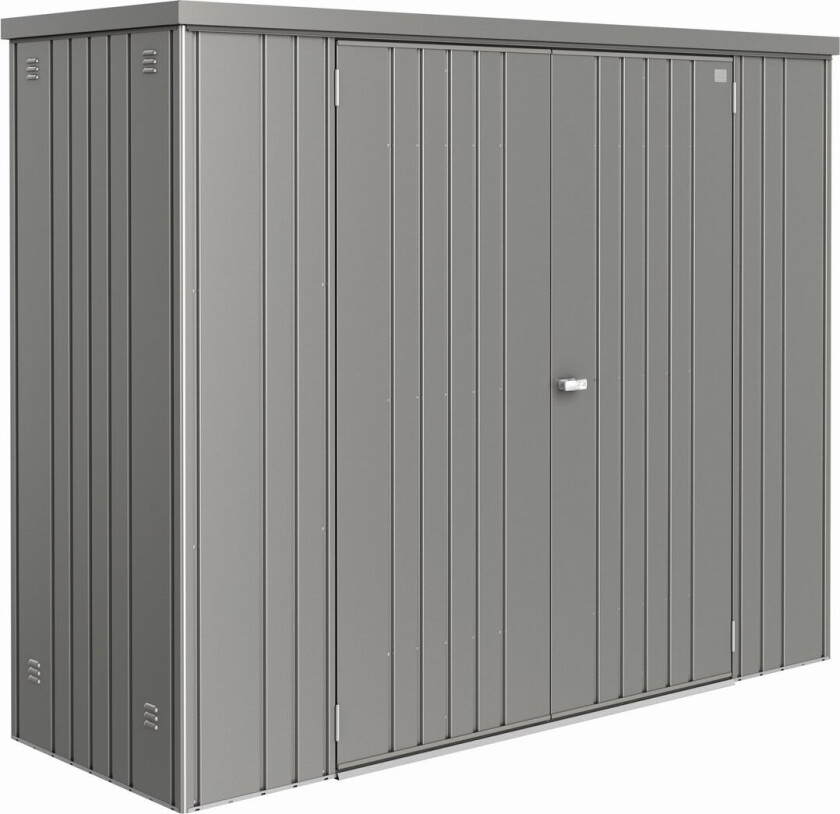 BIOHORT REDSKAPSBOD STR 230 KVARTSGRÅ METALLIC