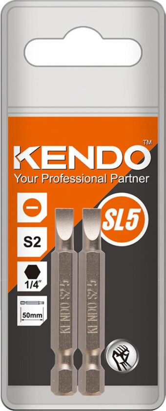 KENDO BITS SL5 50MM 2 STK