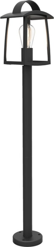 LUTEC TRADITION KELSEY LYKTESTOLPE MATT SORT