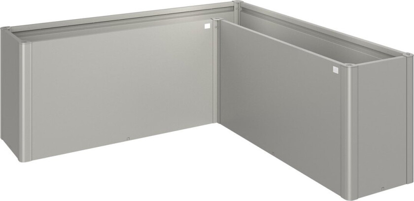 BIOHORT HØYBED BELVEDERE MAXI L200 KVARTSGRÅ METALLIC
