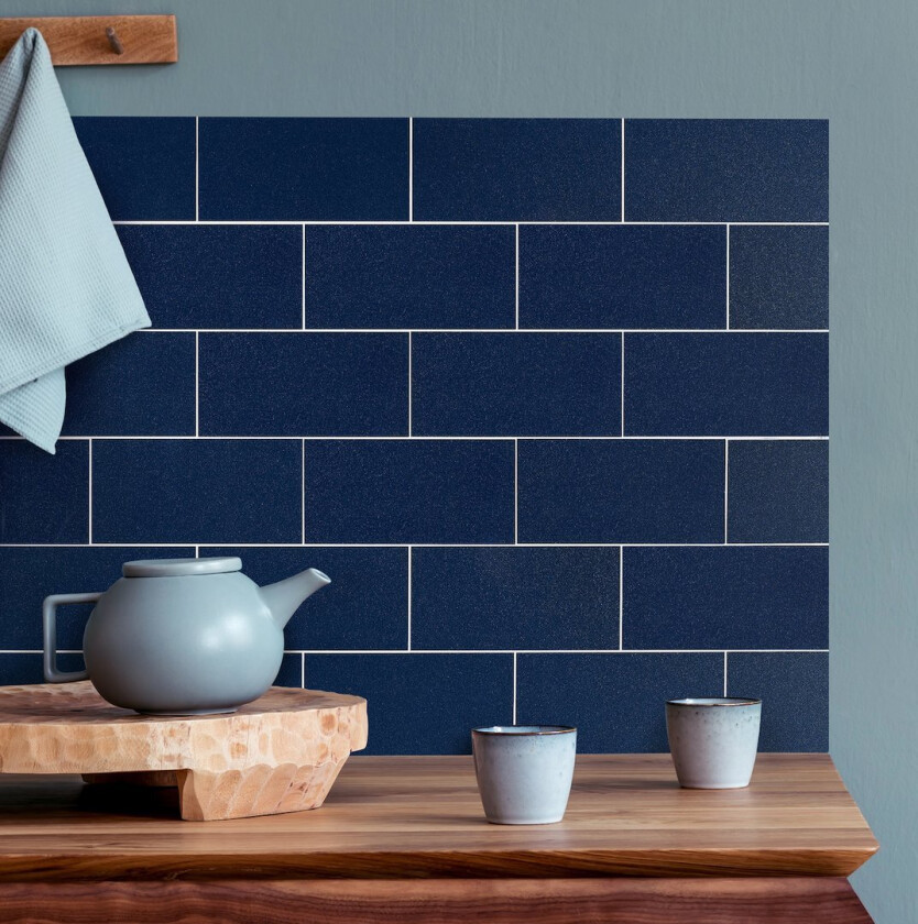 BERRYALLOC KITCHEN WALL STJERNEBLÅ 20X10 GLOSSY FINISH