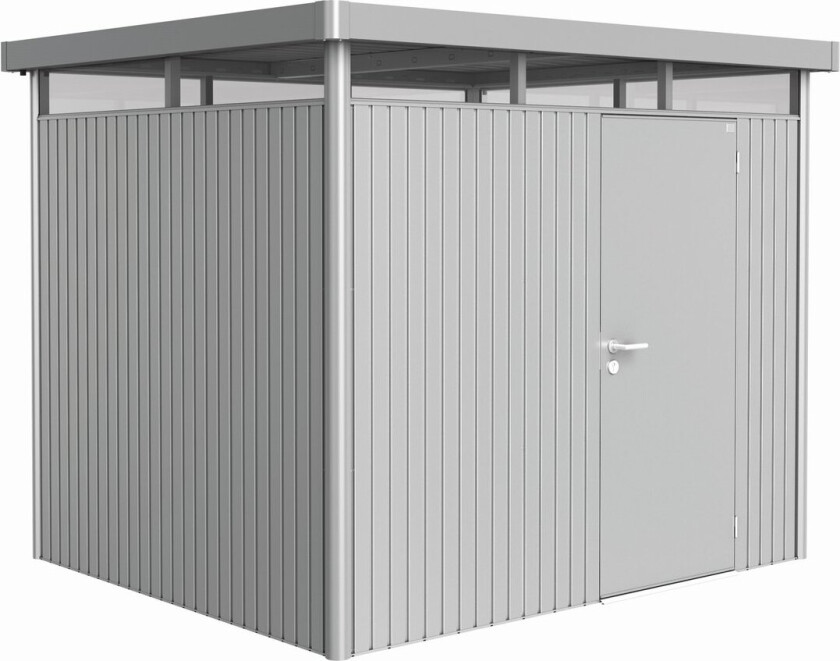 BIOHORT UTEBOD HIGHLINE H3 1 DØR SØLV METALLIC