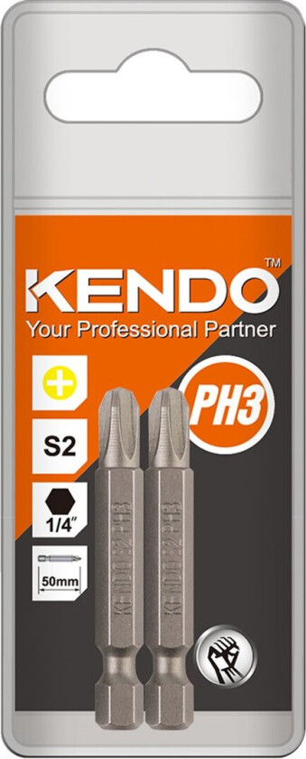 KENDO BITS PH3 50MM 2 STK