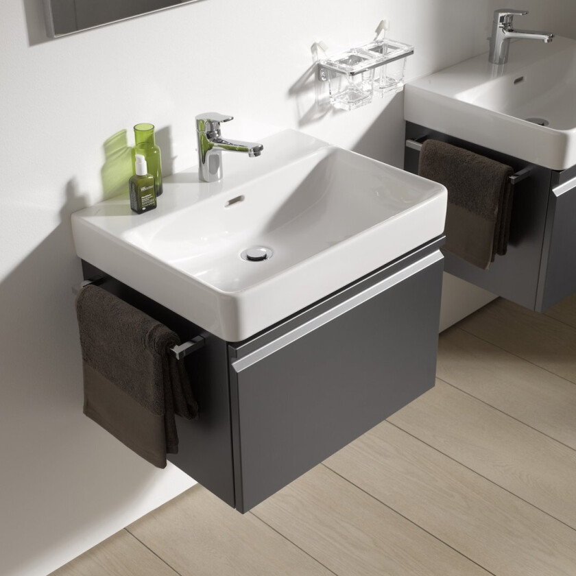 LAUFEN PRO S SERVANTSKAP 57 CM 1 SKUFF & 1 INNVENDIG SKUFF GRAFITTGRÅ