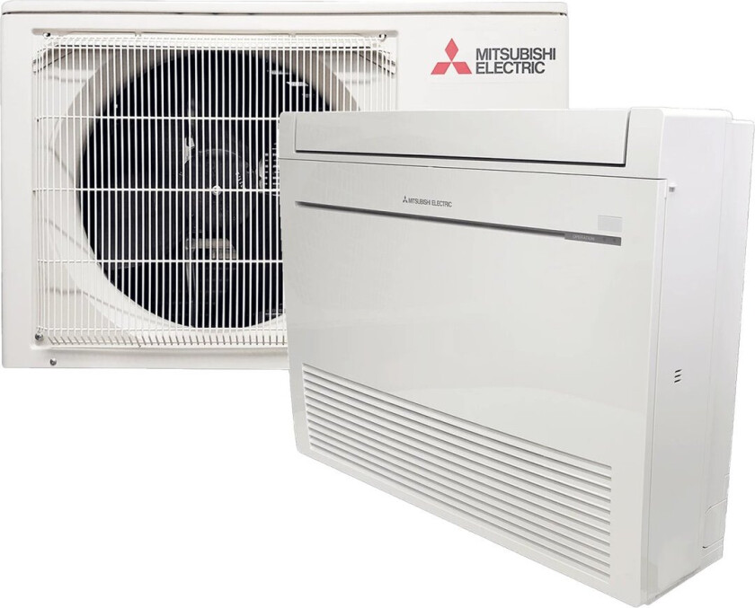 MITSUBISHI ELECTRIC KIRIGAMINE FURO 5100 VARMEPUMPE, GULVMODELL