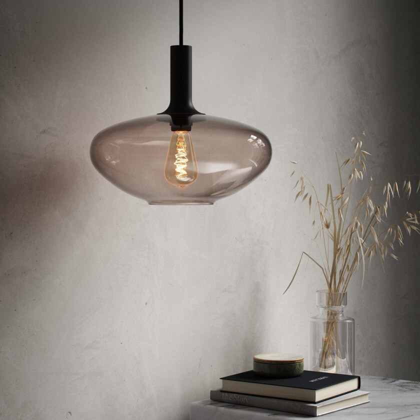 NORDLUX DIMBAR LYSPÆRE SPIRAL EDISON E27 ST64 4,9W 2200K, DEMPET GULL