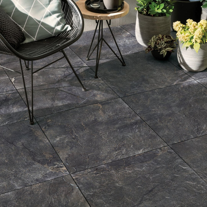 MILESTONE BLACK GRIP 60X60 20MM