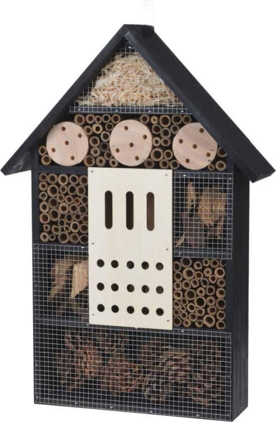ProGarden Insekthotell XL tre svart