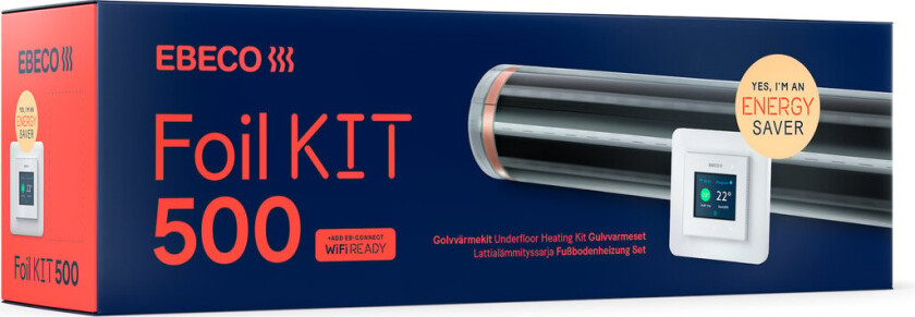 Bilde av EBECO FOIL KIT 500 10 M² 100CM X 10M 65W/M²