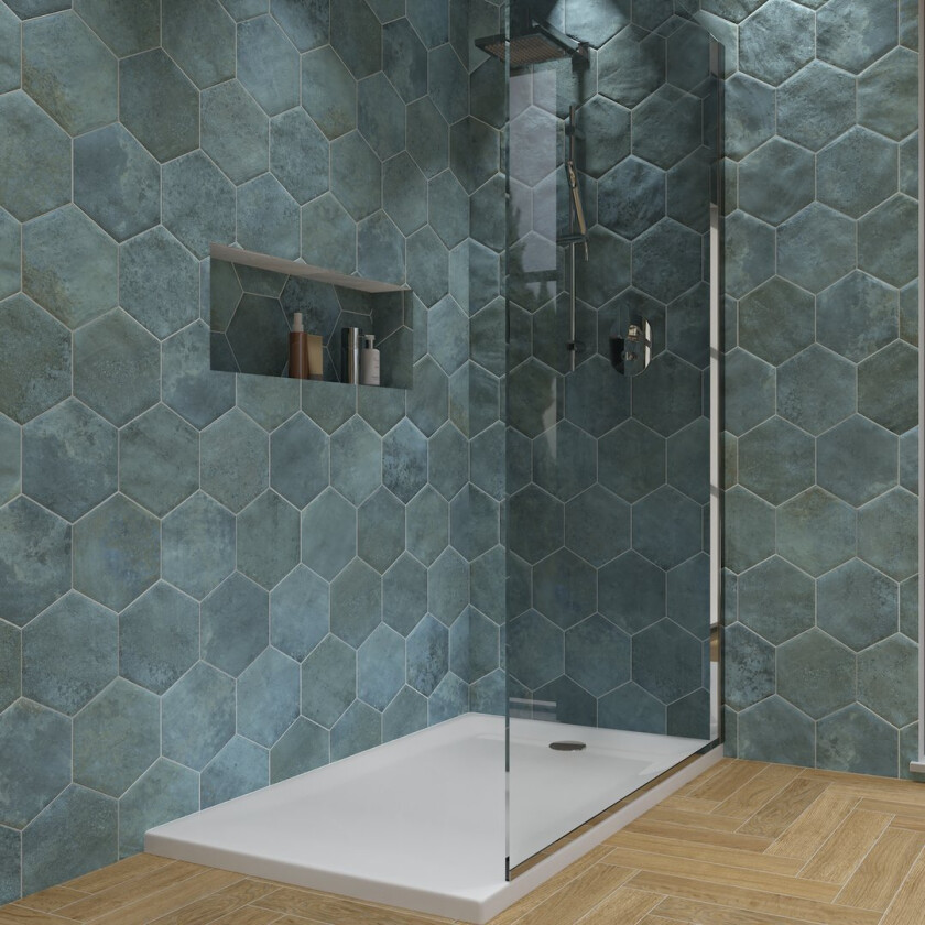 SAMOA HEX TURQUESA 22,5X26