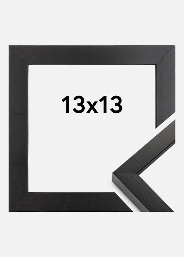 Ramme Amanda Box Svart 13x13 Cm