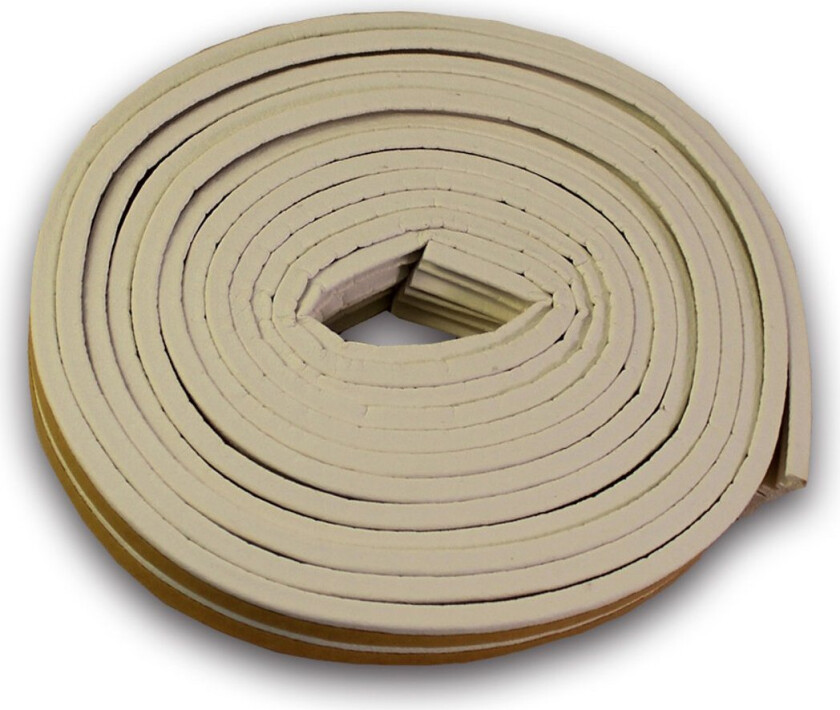 MILLEX TETNINGSLIST 6 MTR E-PROFIL 9X4MM HVIT