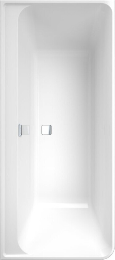 VILLEROY & BOCH COLLARO BADEKAR 180X80 BACK TO WALL HØYRE MED AVLØPSSETT I KROM