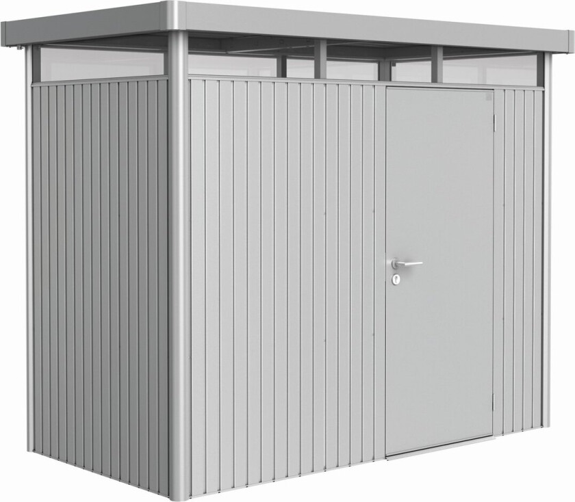 BIOHORT UTEBOD HIGHLINE H1 1 DØR SØLV METALLIC