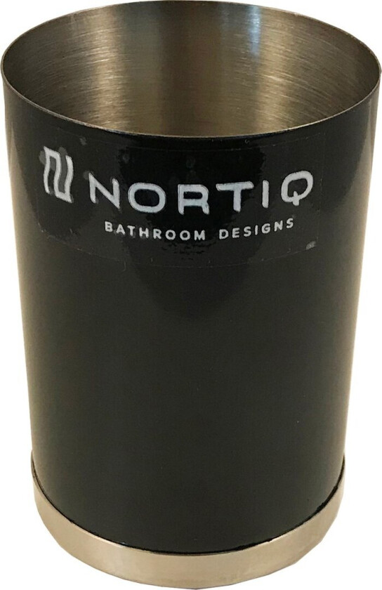 NORTIQ TANNGLASS SORT RUSTFRITT STÅL