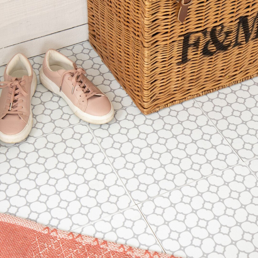 CLASSIC GULVFLISER - BLOOMY GRID