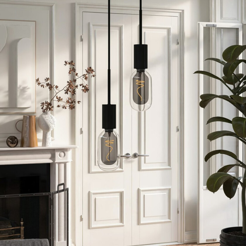 NORDLUX DECO E27 T95 BSF FILAMENT 1800K 100LM DIMBAR - SMOKED