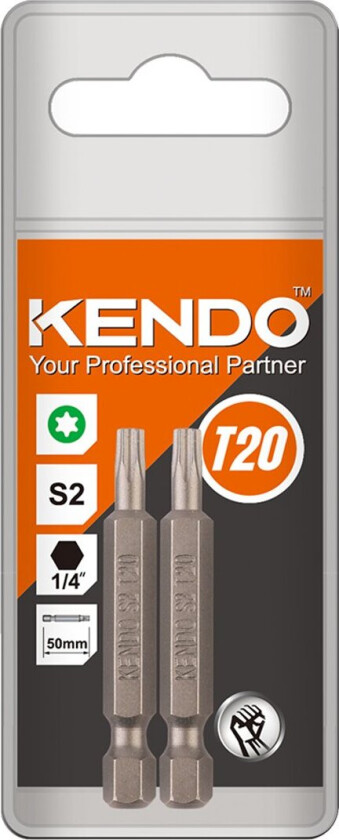 KENDO BITS T20 50MM 2 STK
