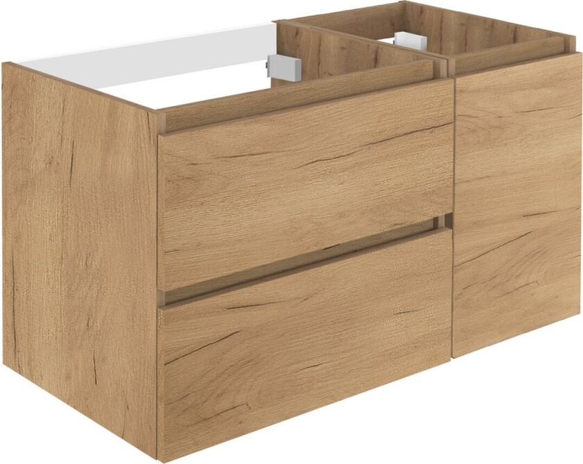 ALLIBERT LUNIK UNDERSKAP 90 CM HALIFAX NATUR EIK