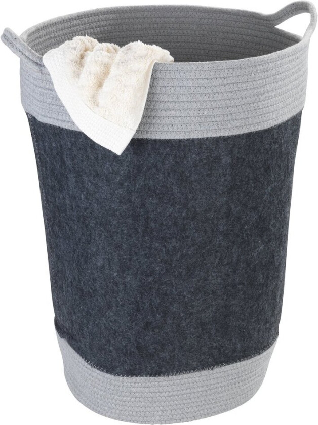 WENKO BEA SKITTENTØYSKURV 75 LTR. MØRKEGRÅ