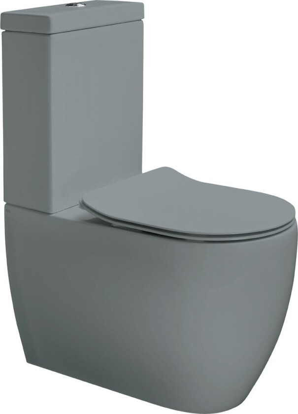 Bilde av LAVABO GLOMP RIMLESS GULVSTÅENDE TOALETT MATT GRÅ
