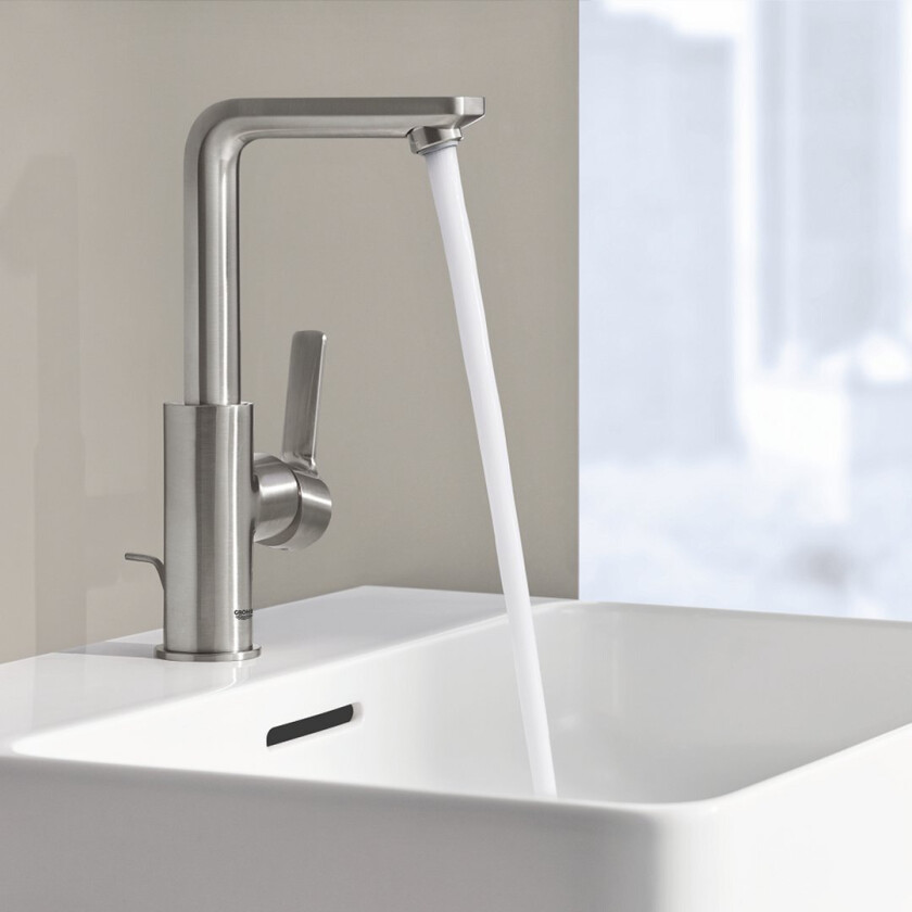 GROHE LINEARE L SERVANTBATTERI M/OPPLØFT SUPERSTEEL