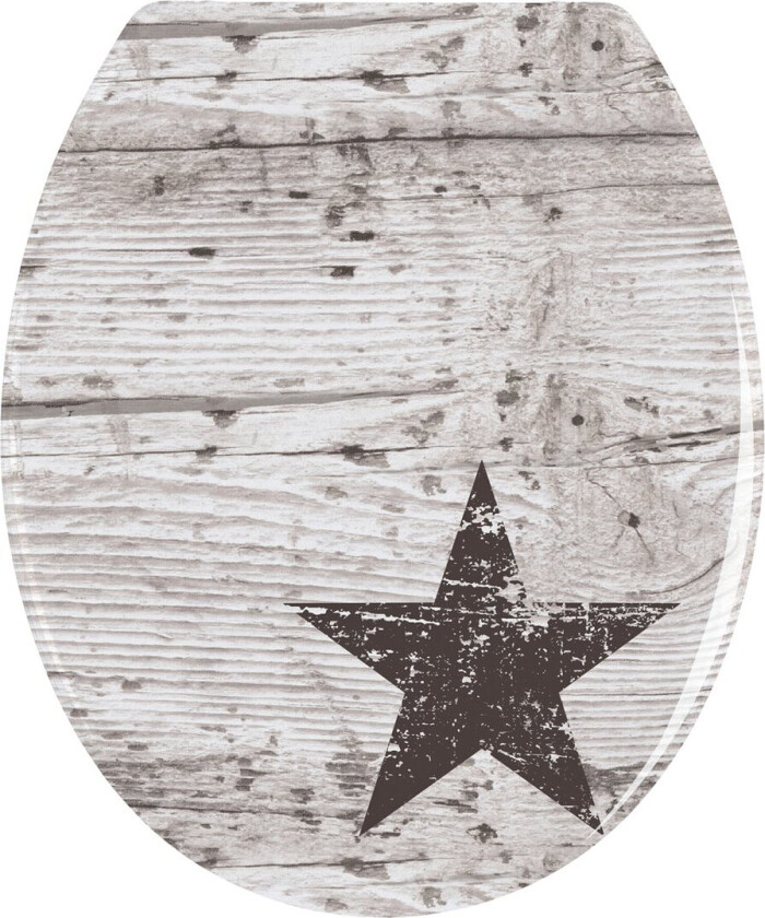 WENKO TOALETTSETE STAR PRINT