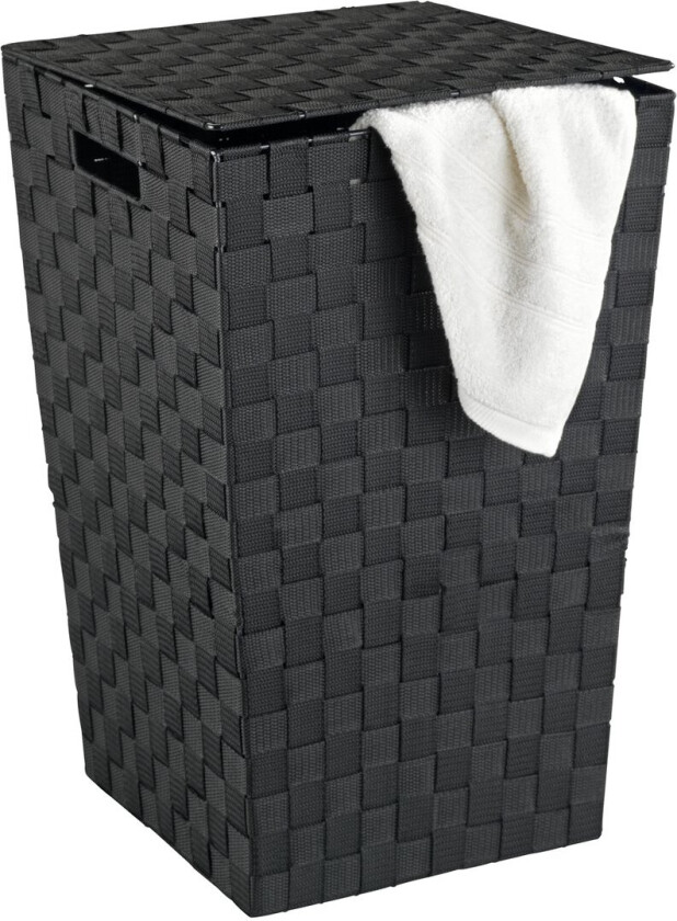 WENKO ADRIA SQUARE SKITTENTØYKURV SORT